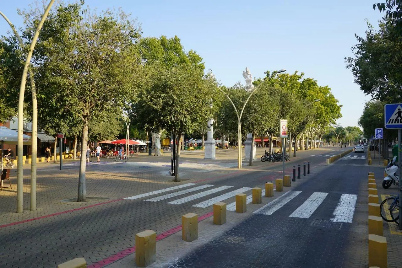 Apartmán Atico Con Terraza En Alameda De Hercules Sevilla
